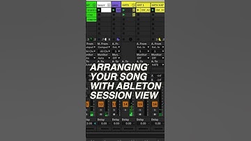 Easily Arrange Tracks with Session View! #musicproduction #ableton #housemusic