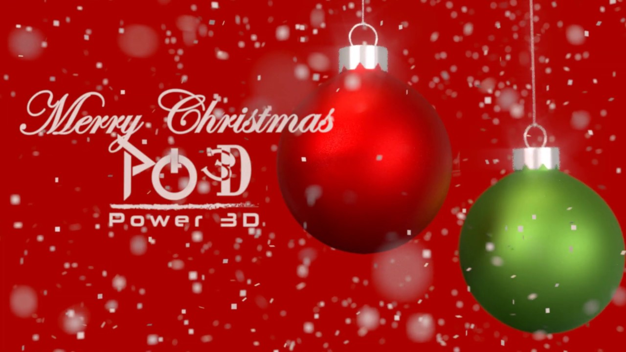 Christmas Theme in blender power3D YouTube