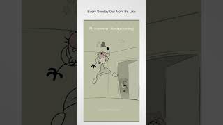 Every Sunday Our Mom Be Like #funny #animation #michaeljackson #memes #comedy #ricoanimations0