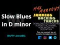 Slow blues in d minor  jamming backing track