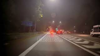 A car with plate SLE 2457 J made a last-minute lane change.Drivers should signal early 