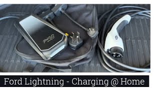 Charge Ford Lightning at Home.