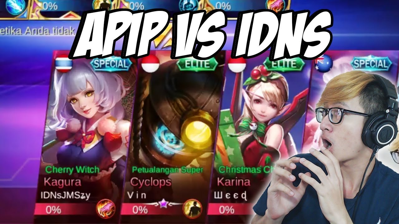 SENGIT LAWAN IDNS Dan PRO PLAYER LAINNYA MOBILE LEGENDS