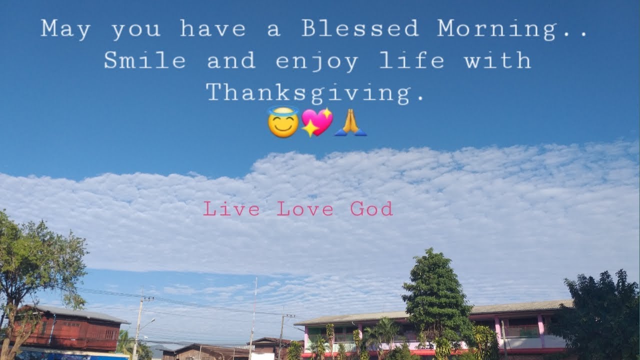 Good morning Thailand - YouTube