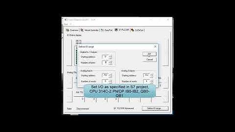 How to define interface parameters in EzOPC when communicating with S7-300 PLC