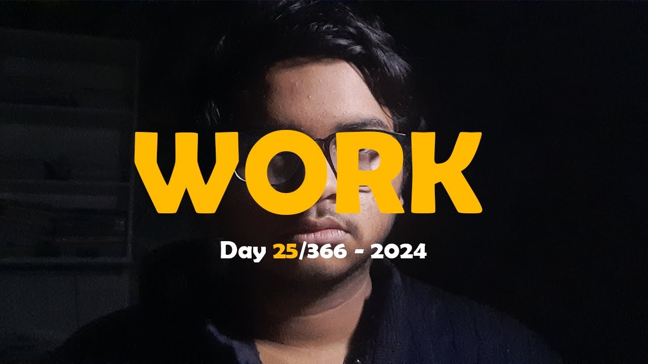 Lot of work to do | Day 25/366 - 2024 | Income - 500, Weight - 79kg