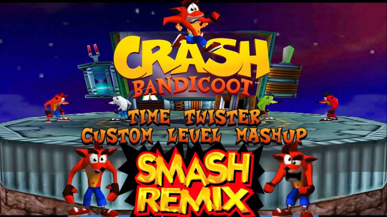 CRASH BANDICOOT IN SUPER SMASH BROS: Time Twister Custom