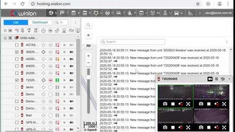 How to Trigger Flash Player and View Video in Wialon by using 4G Dashcam and DVR