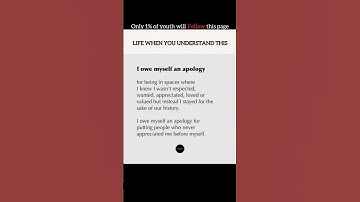 I owe myself an apology  #discipline #dream #motivation #hardwork #mindset #success #money #power