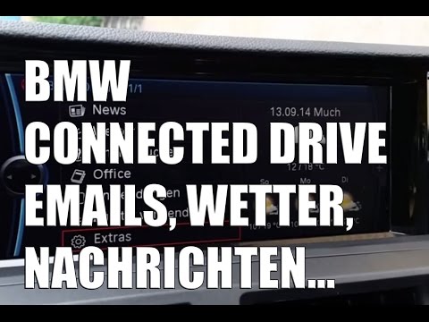 BMW ConnectedDrive mit Emails, Wetter, Nachrichten und vielem mehr