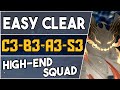 C3  b3  a3  s3  afk easy strategy  high end squad arknights