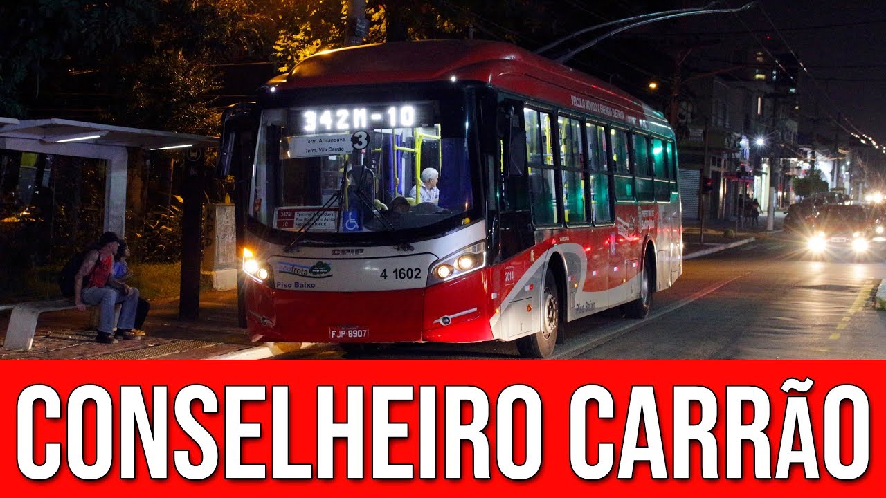 Avenida Conselheiro Carrão - Movimentação de Ônibus 