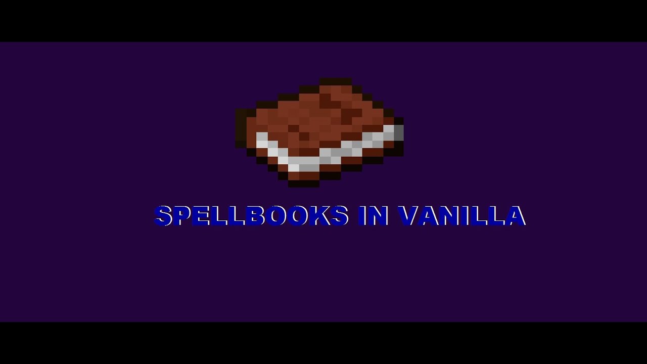 Spell Books in Vanilla Minecraft (14w25a Snapshot) YouTube