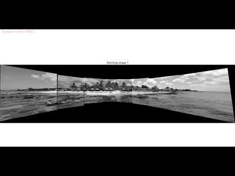 Stitching images  (feature-based) to create panorama with python