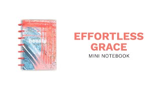 Effortless Grace Dotted Lined Mini Notebook 60 Sheets | NPM-019