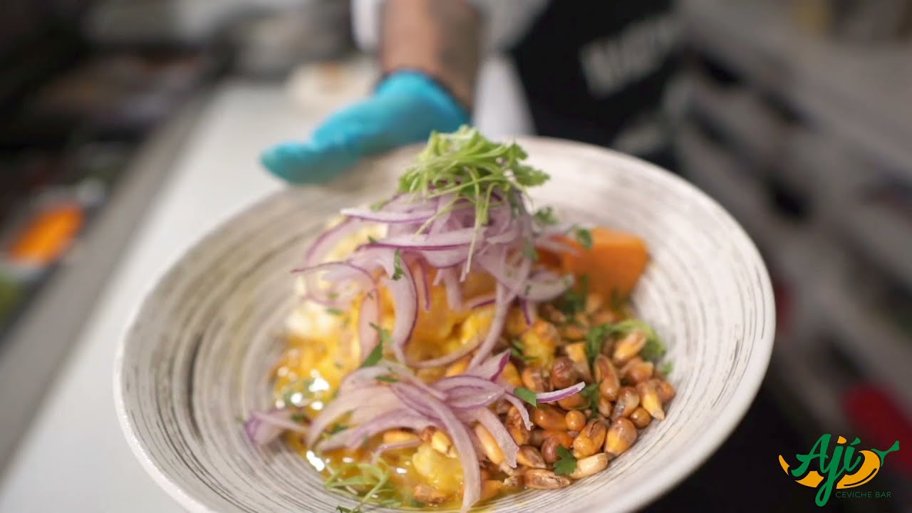 ceviche ají amarillo de pescado YouTube