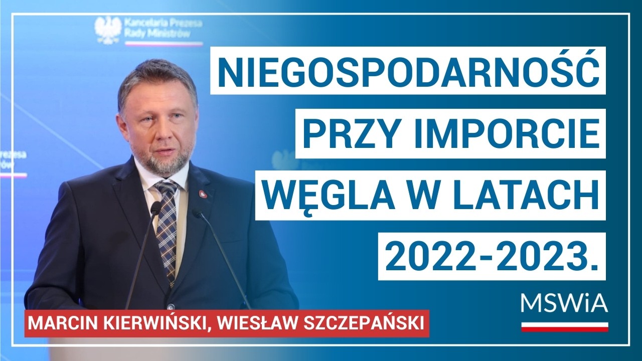 Konferencja prasowa ministra M.Kierwińskiego, wiceministra W.Szczepańskiego i szefa KPRM J.Grabca.