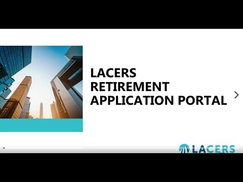 Introduction to the Retirement Application Portal