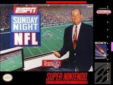 ESPN Sunday Night NFL (Super Nintendo) - Green Bay Packers vs.Arizona Cardinals