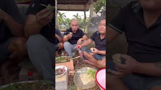 Món Ăn Quê Cá Nục Cuốn Bánh Tráng - video ngắn Sơn Dược Vlog