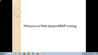 SAP Webdynpro Video - 1 contact - laxmikd26@gmail.com
