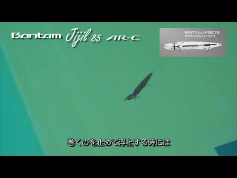 バンタム ジジル 85 AR-C 水中ルアー動画