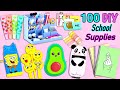 100 diy school supplies ideas  back to school hacks and crafts