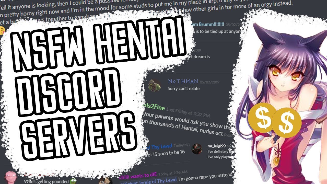 Download NSFW Hentai Discord Servers Part 1 (WTF) .