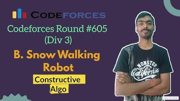 Snow Walking Robot || Codeforces Round 605 (Div 3) || Codeforces