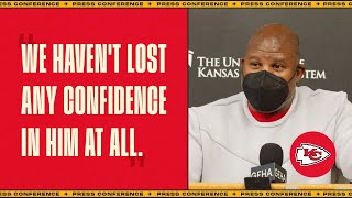 Eric Bieniemy: We haven't lost any confidence in him at all. | Press Conference 12/21
