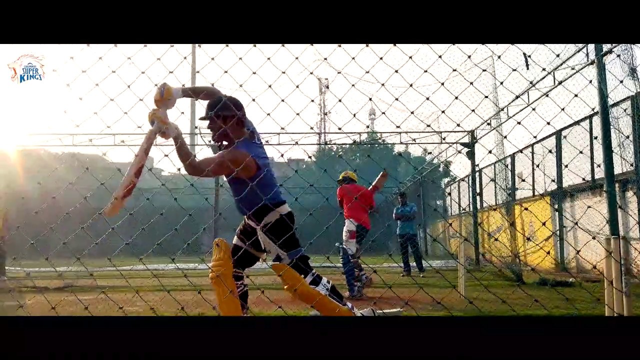 After a critical knee surgery Chinna Thala Suresh Raina is back in the nets