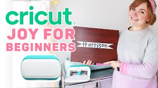 HOW TO USE THE CRICUT JOY & CRICUT DESIGN SPACE FOR BEGINNERS | SLOW UK TUTORIAL