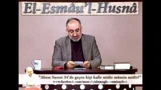 Sorucevap - Abese Suresi 34 De Geçen Kişi Kafir Mi Yoksa Mümin Mi Mustafa İslamoğlu