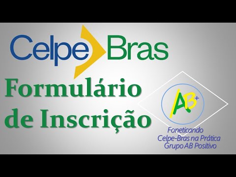 Celpe-Bras 2021 Formulário de Inscrição | Foneticando