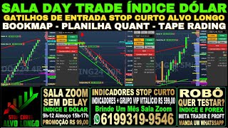 🔴SALA AO VIVO 15/06/26 ÍNDICE DOLAR XAUUSD BITCOIN DAY TRADE COM NOVO SISTEMA SENTINEL QUANT IA