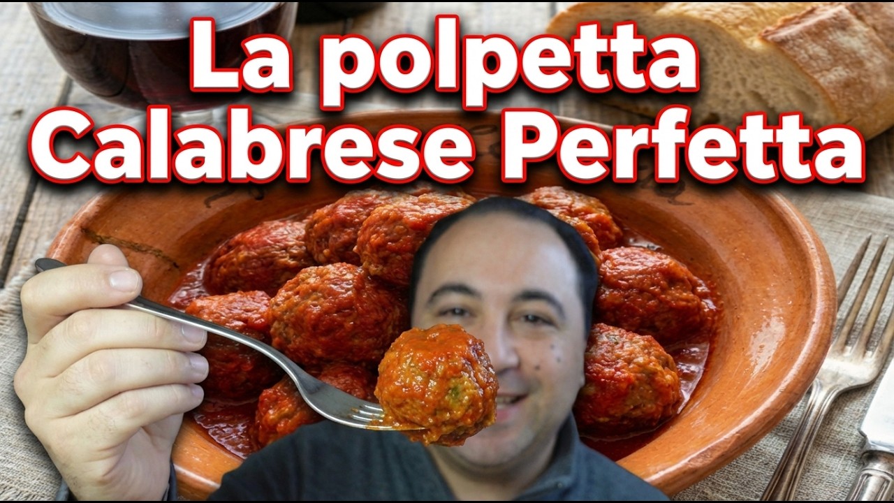 Il Segreto delle Polpette Calabresi al Sugo (Con un Ingrediente Speciale 😍)