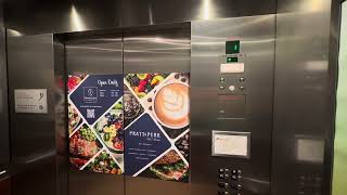 EPIC MOTOR! OTIS LVM Hydraulic Elevators | Hilton Hotel Garage, Baltimore, MD