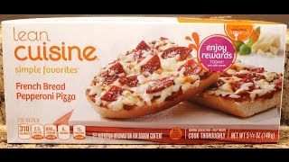 Lean Cuisine: French Bread Pepperoni Pizza Food Review Lean Cuisine: French Bread Pepperoni Pizza Food Review