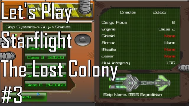 Let's Play Starflight - The Lost Colony - Entry 3 -  Running on Empty... (3/5)