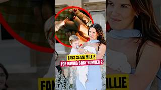 Fans Slam Millie For Having Baby Number 2 #shorts #MillieBobbyBrown #parenting
