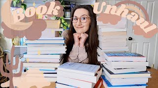BOOK UNHAUL ⭐️ || i need more shelf space! @BrynnanDunaway