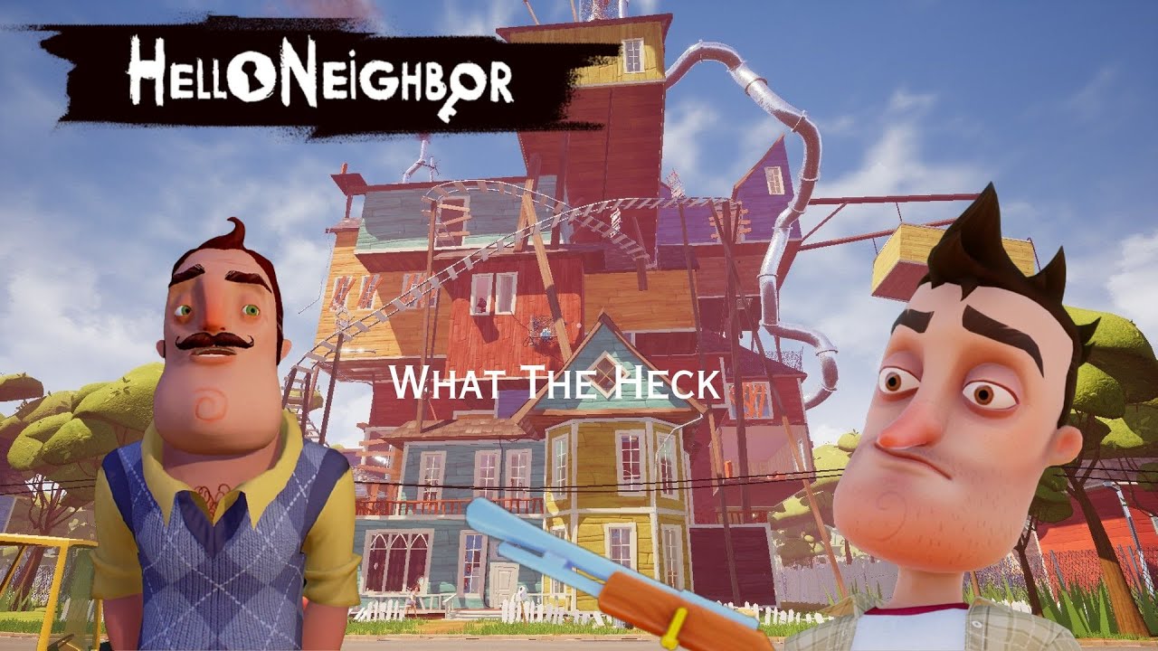 Hello Neighbor Full Game Act 3: I got the GUN! - YouTube