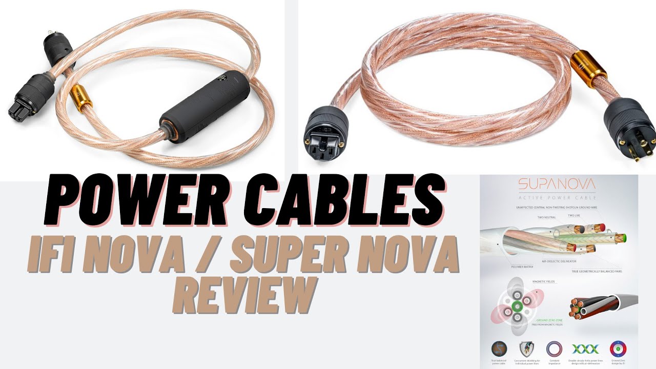 Ifi Nova And Super Nova Power Cable Review YouTube