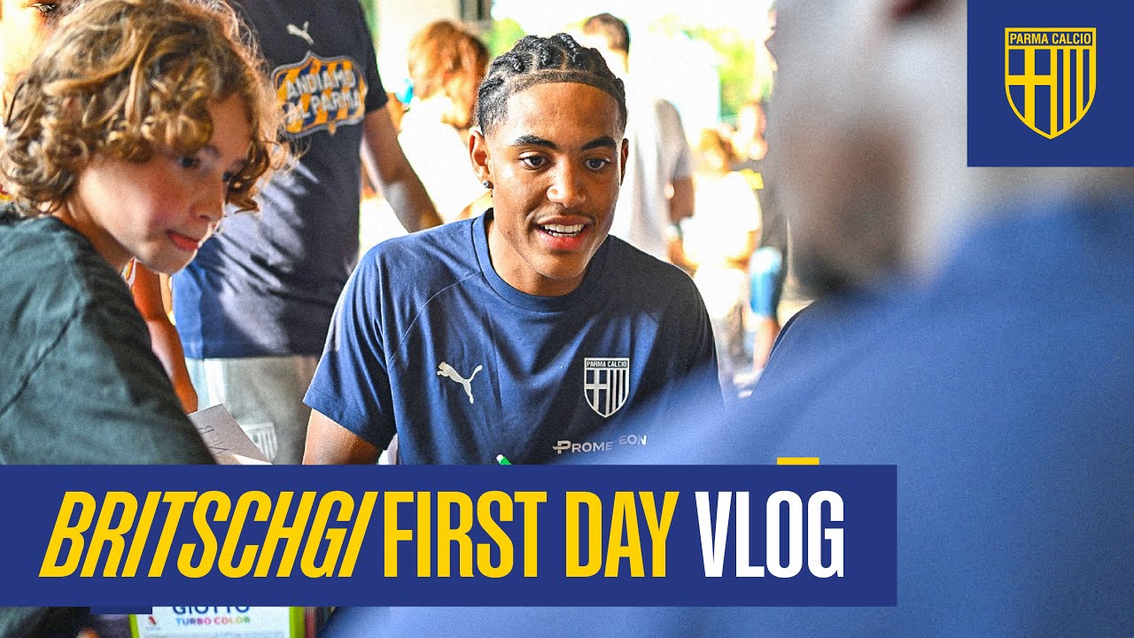 First Day at Parma Calcio | Sascha Britschgi Joins the Team