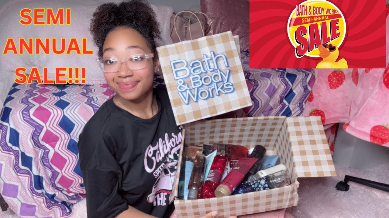 BATH & BODY WORKS SEMI ANNUAL SALE 2025 - YouTube