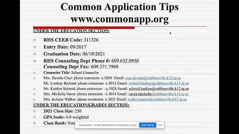 How to Link Naviance and Common App