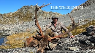 Our biggest MOUNTAIN stag ever ( 4 Day hunt ) we abseiled in...