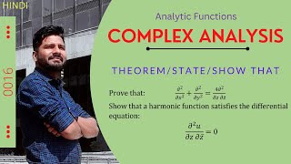 Show that (∂²/∂x²)+(∂²/∂y²)=(4∂²/∂z∂z̄) & for Harmonic function satisfy differential eq (∂²/∂z∂z̄)=0