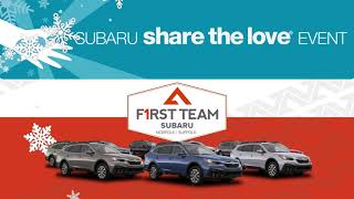 Share The Love at First Team Subaru Suffolk!