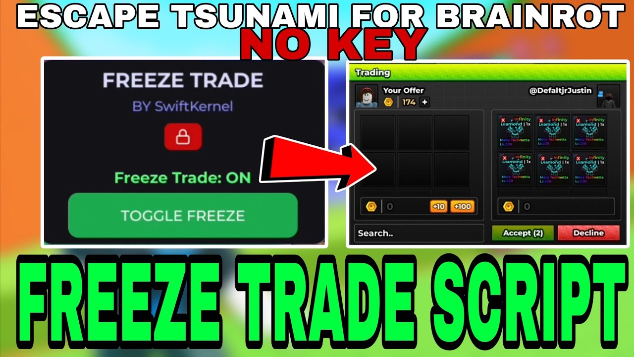 [ ♥ НОВИНКА ] Скрипт для обмена предметами «Побег от цунами и заморозки» 2026 — БЕЗ КЛЮЧА! СОБЫТИ...